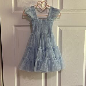 Hill House Light Blue Kids Dress
